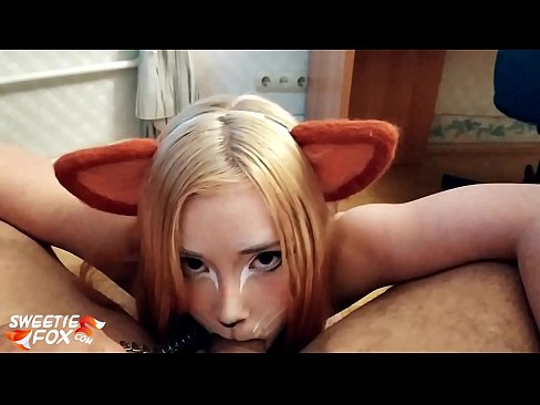 ❤️ Kitsune anameza mboo na kumeza mdomoni ☑ ﹏